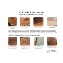 Invicta stół do jadalni MAMMUT akacja 200cm / 43784