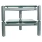 ISOstatic Półka modułowa black chrome 69 x 27.5cm/h ISOstatic Półka modułowa black chrome 69 x 27.5cm/h