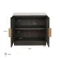 CLAREMONT Komoda 2 drzwiowa (Brown) 85cm/ 7875 - Richmond