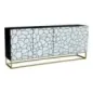 Invicta Komoda VULCANO czarno biała mozaika 177 x 75cm / 44646 Invicta Komoda VULCANO czarno biała mozaika 177 x 75cm / 44646