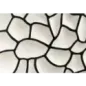 Invicta Komoda VULCANO czarno biała mozaika 177 x 75cm / 44646 Invicta Komoda VULCANO czarno biała mozaika 177 x 75cm / 44646