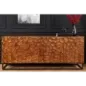 Invicta Komoda wysoka VULCANO czarno brązowa mozaika 177 x 75cm / 44651 Invicta Komoda wysoka VULCANO czarno brązowa mozaika 177 x 75cm / 44651