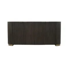 MAYFIELD Komoda 4 drzwiowa mango marmurowy blat 180cm / 7779