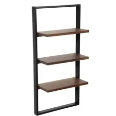 Wohnling Półka wisząca w stylu industrialnym 35 x 70 x 15cm / WL6.719