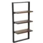 Wohnling Półka wisząca w stylu industrialnym 35 x 70 x 15cm / WL6.719 Wohnling Półka wisząca w stylu industrialnym 35 x 70 x 15cm / WL6.719