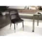 Wohnling Krzesło tapicerowane PARIS MODERN szare 49cm / WL6.996 Wohnling Krzesło tapicerowane PARIS MODERN szare 49cm / WL6.996