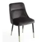 Wohnling Krzesło tapicerowane PARIS MODERN szare 49cm / WL6.996 Wohnling Krzesło tapicerowane PARIS MODERN szare 49cm / WL6.996