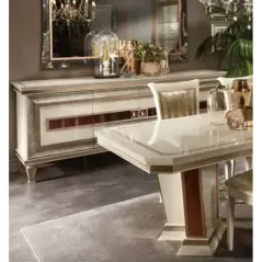 DOLCE VITA Włoska witryna 2 drzwiowa 130cm / ArredoClassic