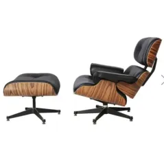 Schuller Fotel relaksacyjny z podnóżkiem EAMES 87cm / 448370