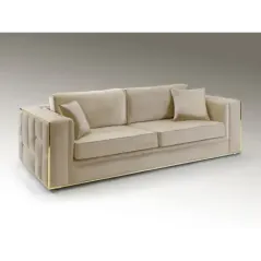 Schuller Sofa 3 osobowa BERLIN beżowa 250cm / 9031036