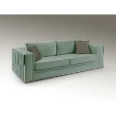 Schuller Sofa 3 osobowa BERLIN zielona 250cm / 9032187