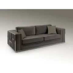 Schuller Sofa 3 osobowa BERLIN brązowa 250cm / 9032279
