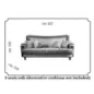 DOLCE VITA Włoska sofa 3 osobowa 227cm / ArredoClassic DOLCE VITA Włoska sofa 3 osobowa 227cm / ArredoClassic