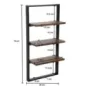 Wohnling Półka wisząca w stylu industrialnym 35 x 70 x 15cm / WL6.719 Wohnling Półka wisząca w stylu industrialnym 35 x 70 x 15cm / WL6.719