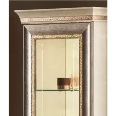 DOLCE VITA Włoska witryna 2 drzwiowa 130cm / ArredoClassic
