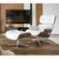 Schuller Fotel relaksacyjny z podnóżkiem EAMES 87cm / 448394