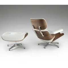 Schuller Fotel relaksacyjny z podnóżkiem EAMES 87cm / 448394