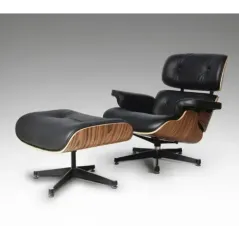 Schuller Fotel relaksacyjny z podnóżkiem EAMES 87cm / 448370