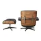 Schuller Fotel relaksacyjny z podnóżkiem EAMES 87cm / 448370