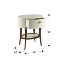Schuller Szafka nocna BELMOND 60cm / 737814