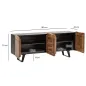 Wohnling Komoda MAMMUT akacja z MDF 180cm / WL7.057