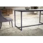 Wohnling Stół ceramiczny PARIS czarny optyka marmuru 180cm / WL7.154