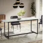 Wohnling Stół ceramiczny PARIS biały optyka marmuru 180cm / WL7.153