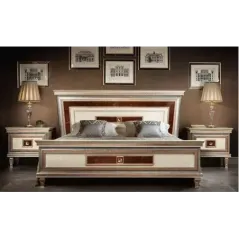 DOLCE VITA Włoskie Łóżko tapicerowane King Size 180/200 x 200cm / ArredoClassic