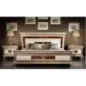 DOLCE VITA Włoskie Łóżko tapicerowane King Size 180/200 x 200cm / ArredoClassic DOLCE VITA Włoskie Łóżko tapicerowane King Size 180/200 x 200cm / ArredoClassic