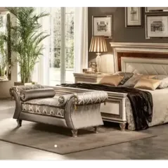 DOLCE VITA Włoskie Łóżko tapicerowane King Size 180/200 x 200cm / ArredoClassic
