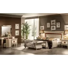 DOLCE VITA Włoskie Łóżko tapicerowane King Size 180/200 x 200cm / ArredoClassic