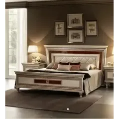 DOLCE VITA Włoskie Łóżko tapicerowane King Size 180/200 x 200cm / ArredoClassic