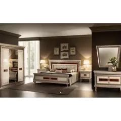 DOLCE VITA Włoskie Łóżko tapicerowane King Size 180/200 x 200cm / ArredoClassic