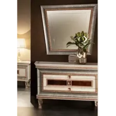 DOLCE VITA Włoska komoda 3 szuflady 132cm / ArredoClassic