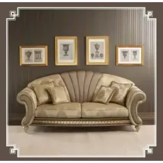 FANTASIA Włoska sofa tapicerowana 3 osobowa kat. A 234 x 86cm / Arredoclassic