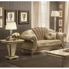FANTASIA Włoska sofa tapicerowana 3 osobowa kat. A 234 x 86cm / Arredoclassic