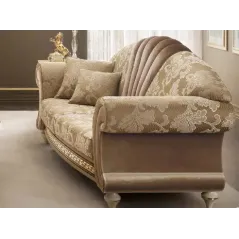 FANTASIA Włoska sofa tapicerowana 3 osobowa kat. A 234 x 86cm / Arredoclassic