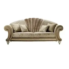 FANTASIA Włoska sofa tapicerowana 3 osobowa kat. A 234 x 86cm / Arredoclassic