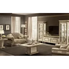 FANTASIA Włoska sofa tapicerowana 3 osobowa kat. A 234 x 86cm / Arredoclassic