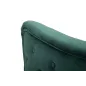 Fotel BUKAREST tapicerowany zielony 76 x 74 x 73cm / 14220000VP