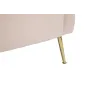 Fotel BUCHAREST tapicerowany różowy 76 x 74 x 73cm / 14220000RP