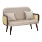 Sofa AUSTRIA tapicerowana 131 x 80 x 93cm / 142576000D