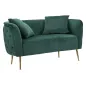 Sofa BUKAREST zielona 127 x 74 x 73cm / 14220000VD
