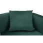 Sofa BUKAREST zielona 127 x 74 x 73cm / 14220000VD