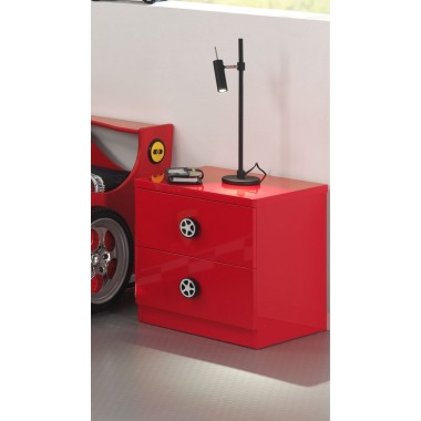 CAR SZAFKA NOCNA DO POKOJU DZIECKA MONZA NIGHTSTAND RED / SC865NAR