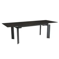 Wohnling PARADISE Stół ceramiczny rozkładany czarny 180 x 95 x 77cm / WL7.152