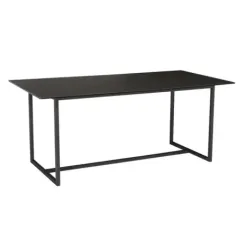 Wohnling Stół ceramiczny PARIS czarny optyka marmuru 180cm / WL7.154