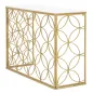 Konsola STAR MARBLE złota 120 x 40 x 80cm / 1424000000