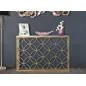 Konsola STAR MARBLE złota 120 x 40 x 80cm / 1424000000