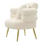 Fotel SOFFY PLUS tapicerowany z poduszką 78 x 68 x 69cm / 142820000P